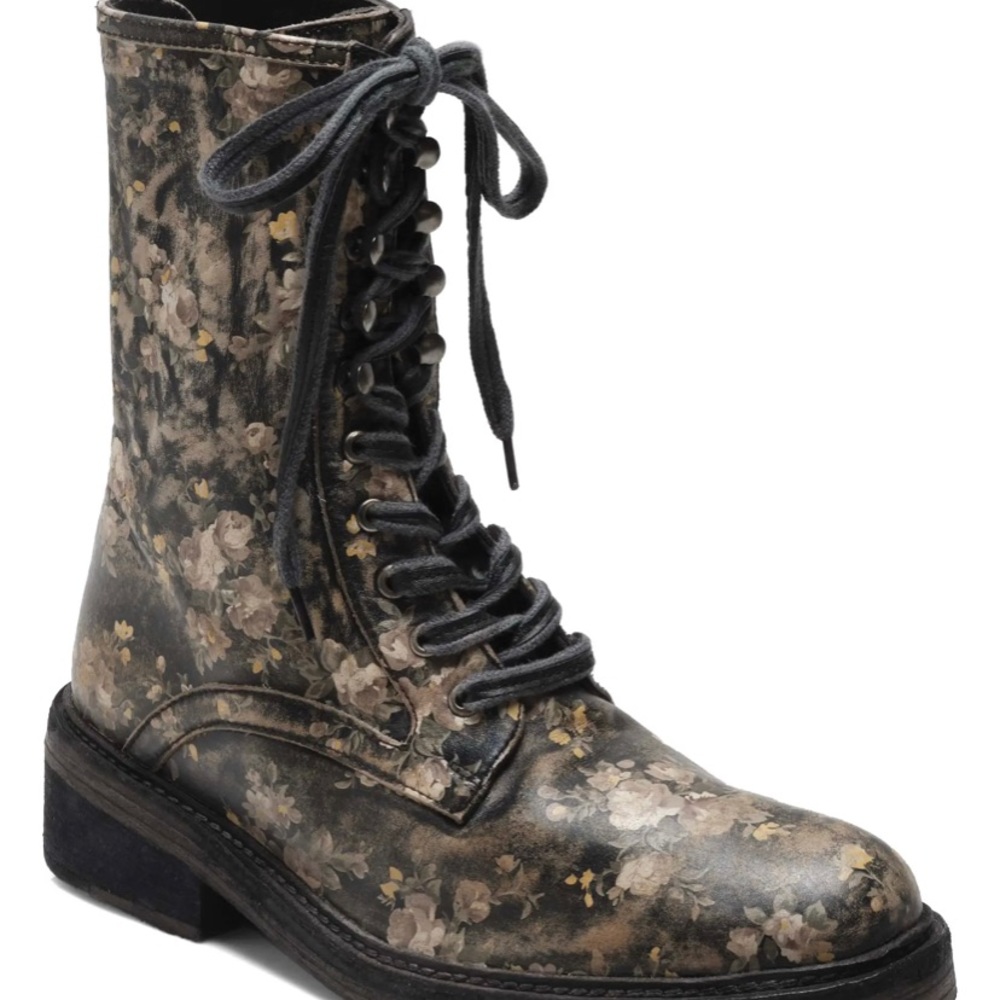 NEW Free People Santa Fe Floral Leather Boots US/6 & US/7 Available